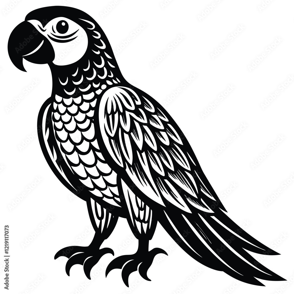 Fototapeta premium illustration of a bird vector