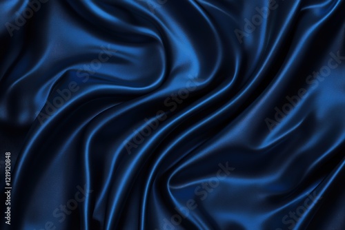Wallpaper Mural Luxurious Deep Blue Silk Fabric Texture Torontodigital.ca