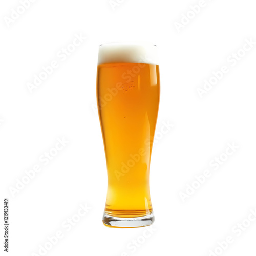 Refreshing Golden Beer Glass Tall Pint Beverage Drink Alcohol ale bar pub can mug cup cold foam head