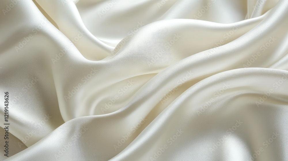 Soft silk textures in serene elegance Soft silk textures in serene elegance