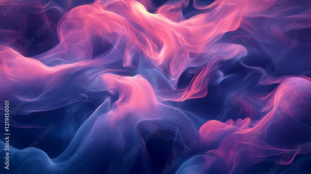 Fototapeta premium Abstract futuristic technology data flow background with digital streams, binary code, and light trails representing connectivity and information transfer