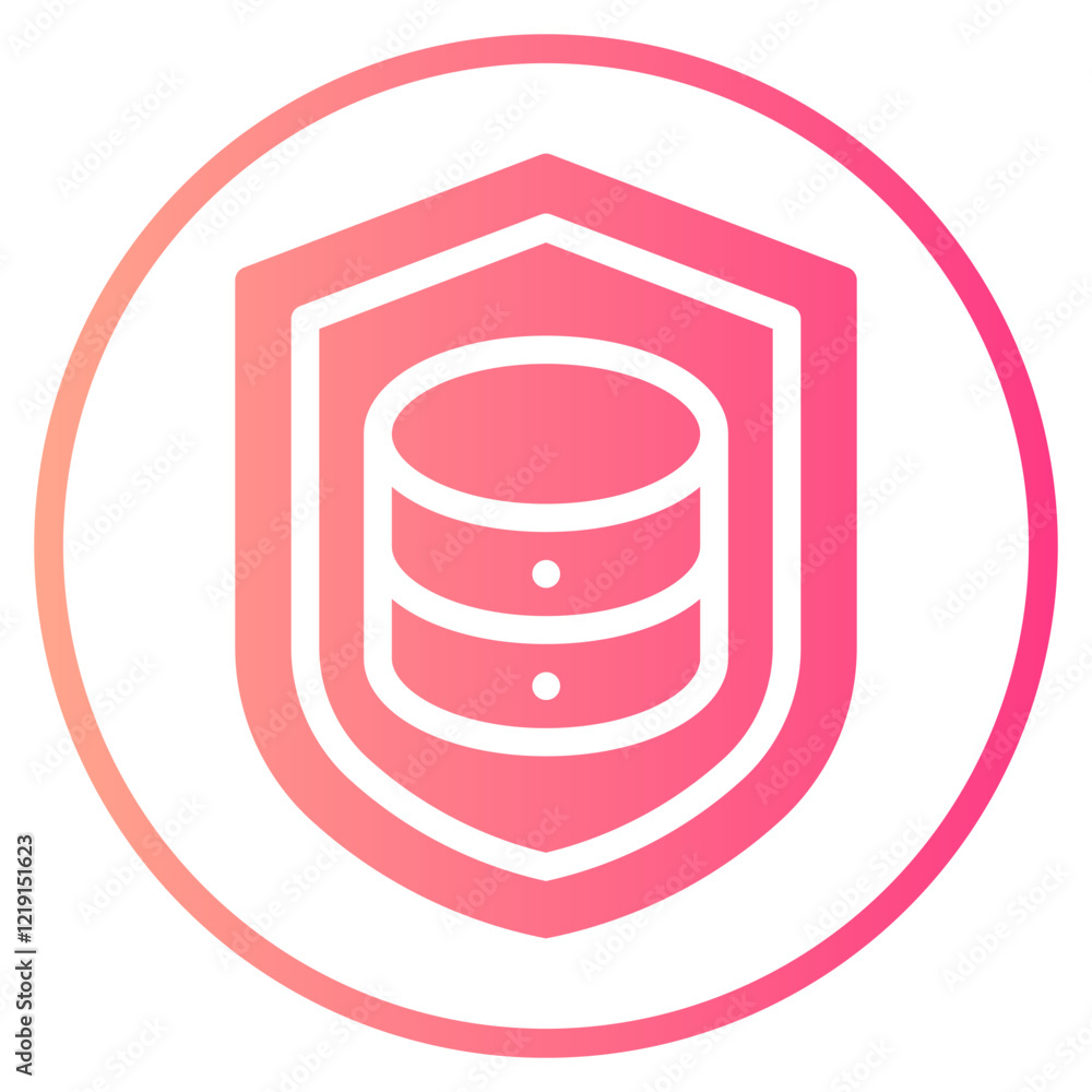 security services gradient icon security services gradient icon