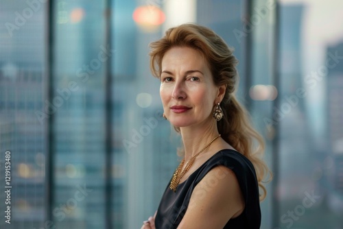 Confident Caucasian Businesswoman Portrait - Corporate Success, Leadership, Professionalism Free Download Confident Caucasian Businesswoman Portrait - Corporate Success, Leadership, Professionalism - GFXLoad