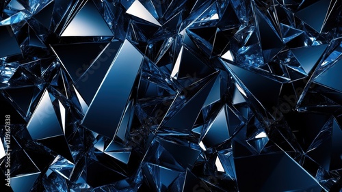 Dynamic composition of blue...