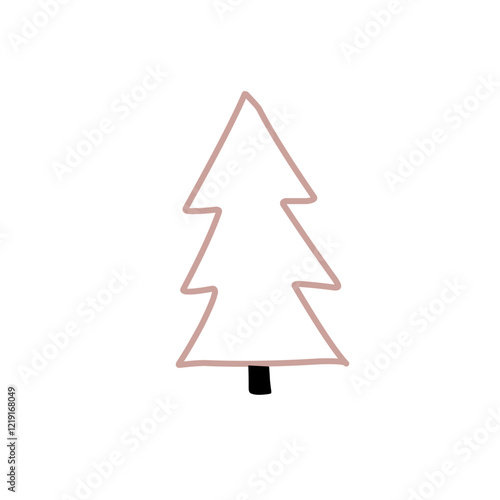 Christmas Tree vector icon