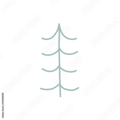 Christmas Tree vector icon