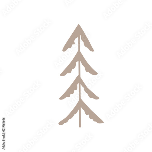 Christmas Tree vector icon