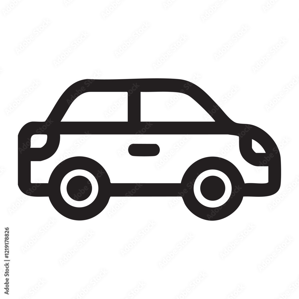 Minimalist Car Vector Icons | Automobile Illustrations for Transport and Design Projects Minimalist Car Vector Icons | Automobile Illustrations for Transport and Design Projects