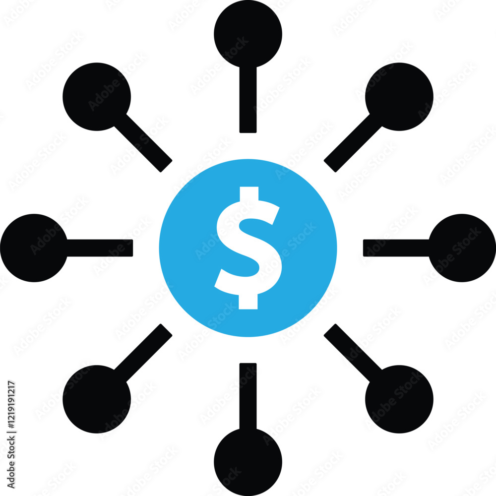 Finance icon, financial goal, profit, budget, mutual fund, earning money and revenue icon Finance icon, financial goal, profit, budget, mutual fund, earning money and revenue icon