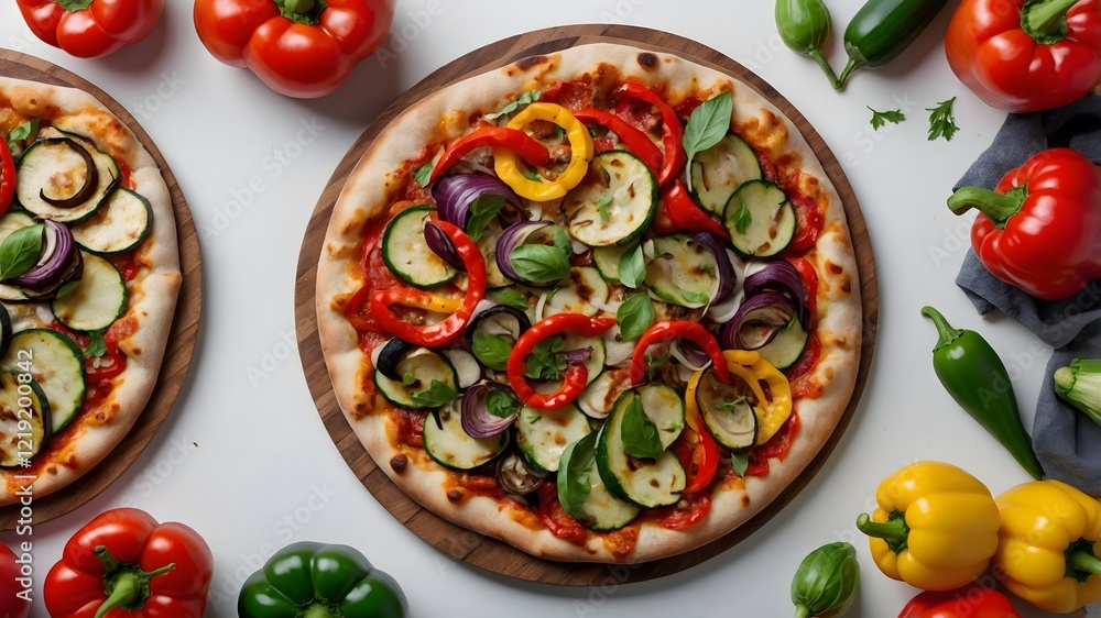 pizza with tomatoes and mozzarella pizza with tomatoes and mozzarella