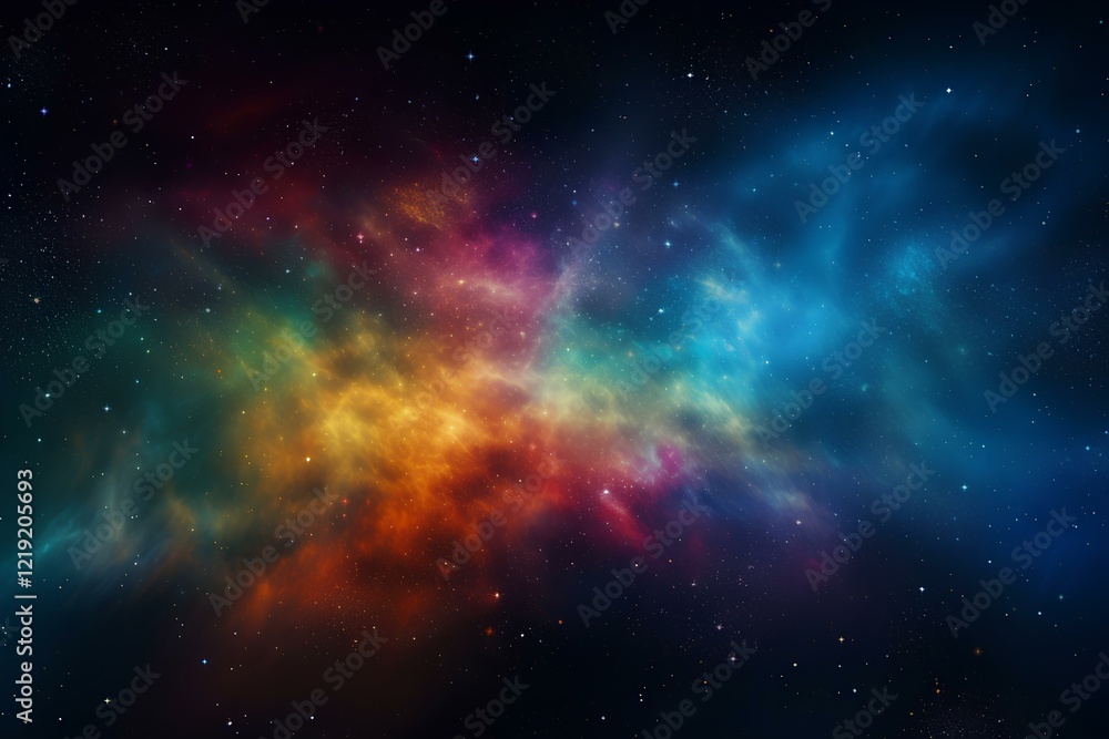 Naklejka premium space of space