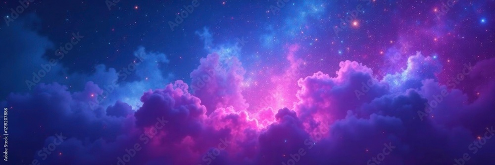 Abstract colorful gradient with blue and pink hues in the universe cosmos, blue, purple, color gradient Abstract colorful gradient with blue and pink hues in the universe cosmos, blue, purple, color gradient