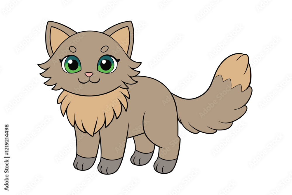 Cute Animal Vector art in Illustration on a White Background
Cute Animal Vector art in Illustration on a White Background