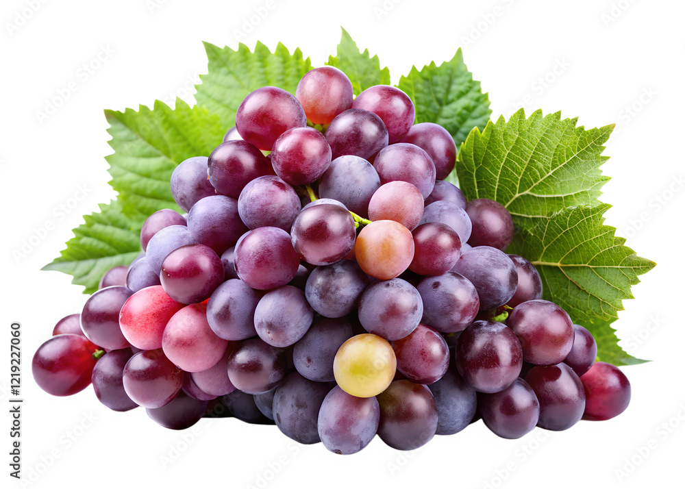 Fototapeta premium bunch of red grapes