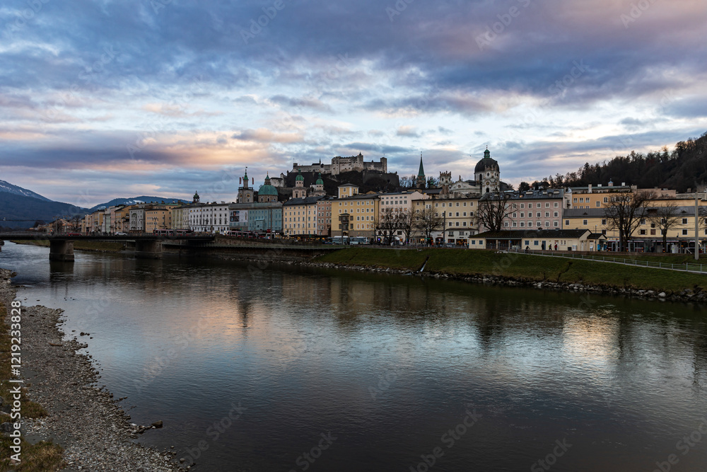 View of the Salzach View of the Salzach