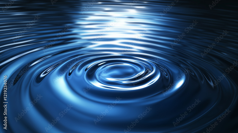 Liquid Harmony: Abstract Ripples in Blue
Liquid Harmony: Abstract Ripples in Blue
