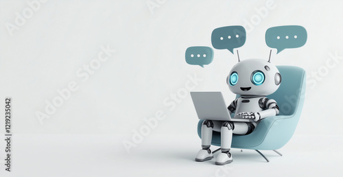 Digital Conversations: A Robot’s Lounge
