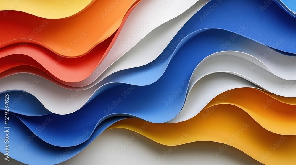 Abstract colorful wavy pattern background. Abstract colorful wavy pattern background.
