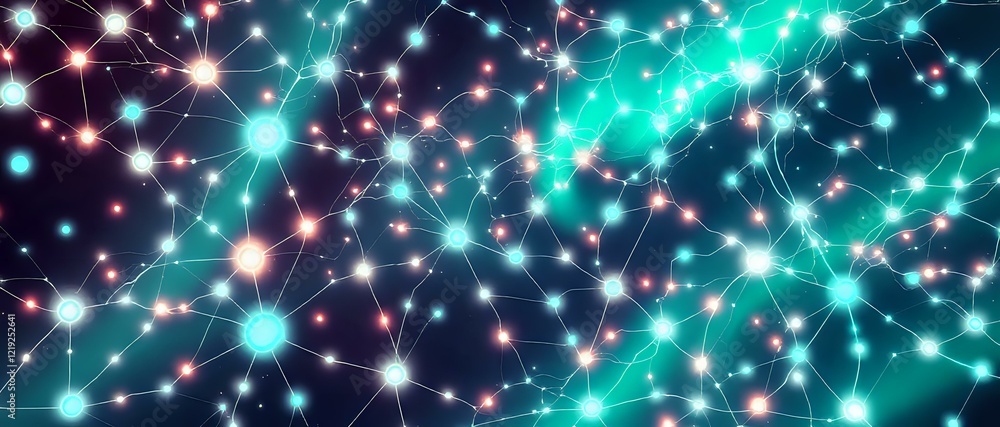 Obraz premium Ethereal Starry Night Panorama