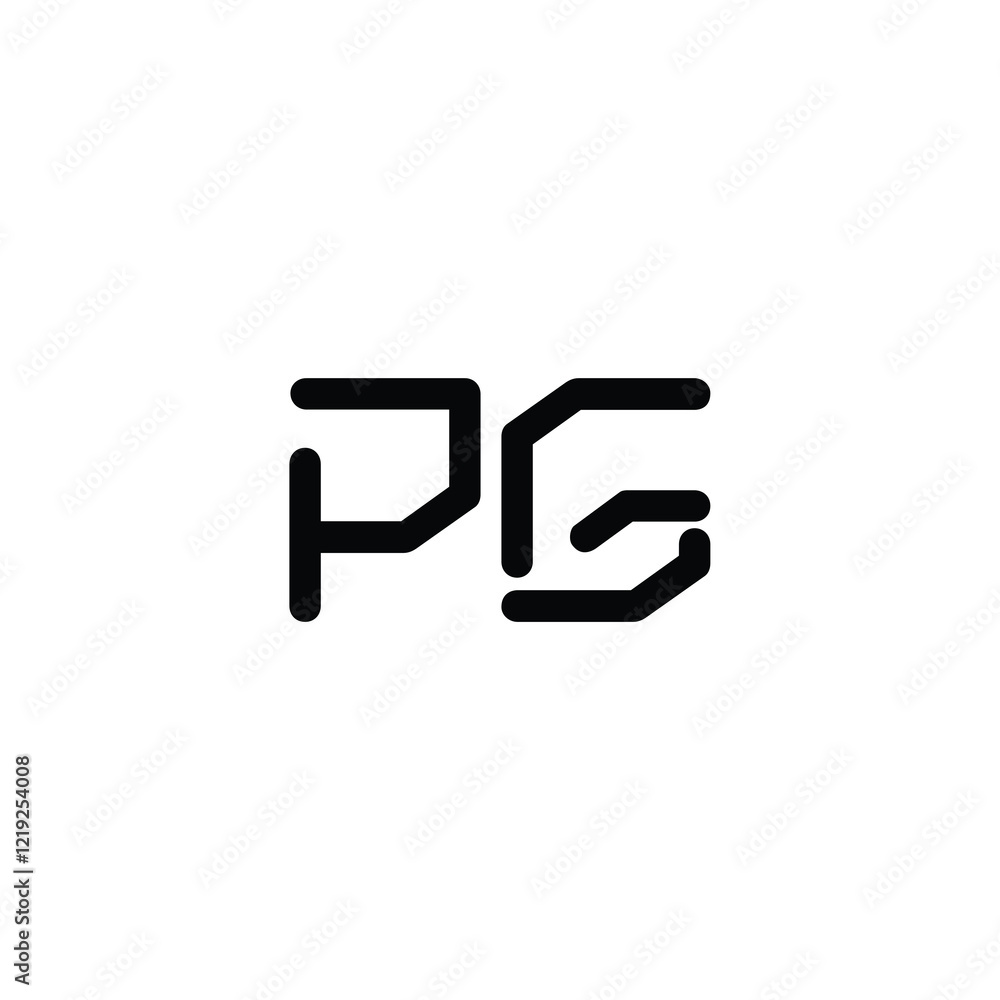 PG monogram logo design letter text name symbol monochrome logotype alphabet character simple logo PG monogram logo design letter text name symbol monochrome logotype alphabet character simple logo