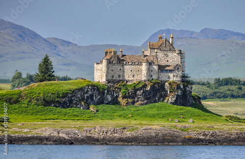 Das Schloss Duart Castle auf der isle of mull