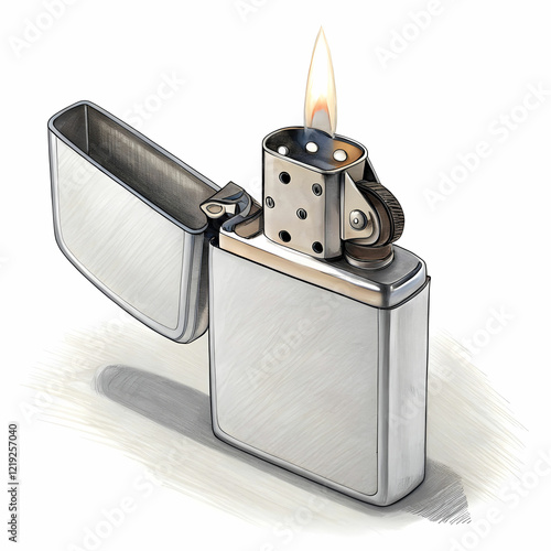 gasoline lighter illustration photo