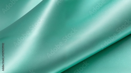 Mint Gradient with Granulated Texture and Metallic Satin Finish