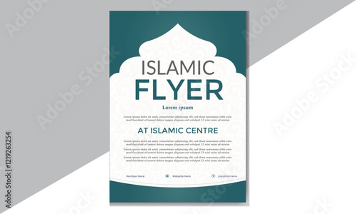 Islamic  flyer template