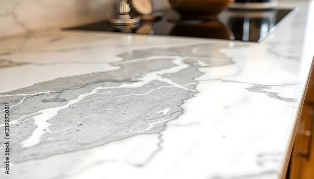 a marble counter top in a kitchen a marble counter top in a kitchen