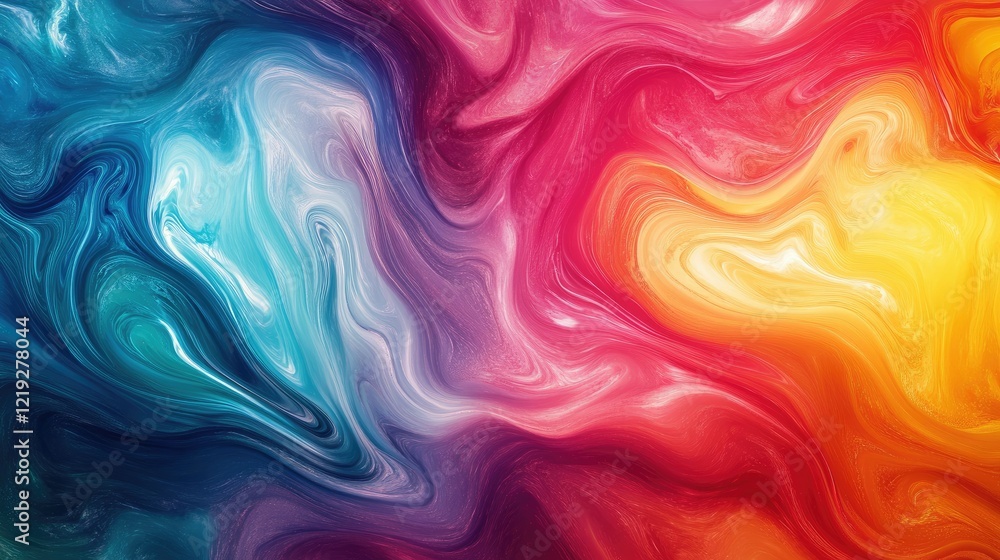 Liquid abstracts swirling in vibrant motion Liquid abstracts swirling in vibrant motion