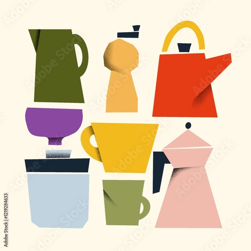 Coffee making set, coffee filter