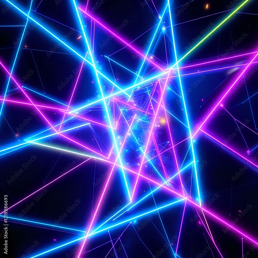 Fototapeta premium Vibrant Cosmic Dreamscape