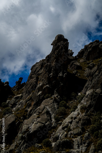 Bosque de piedras Huayllay Peru photo