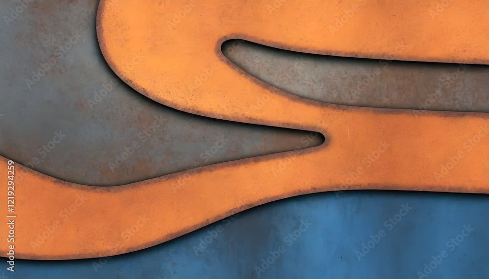 Obraz premium Rustic Metal Background