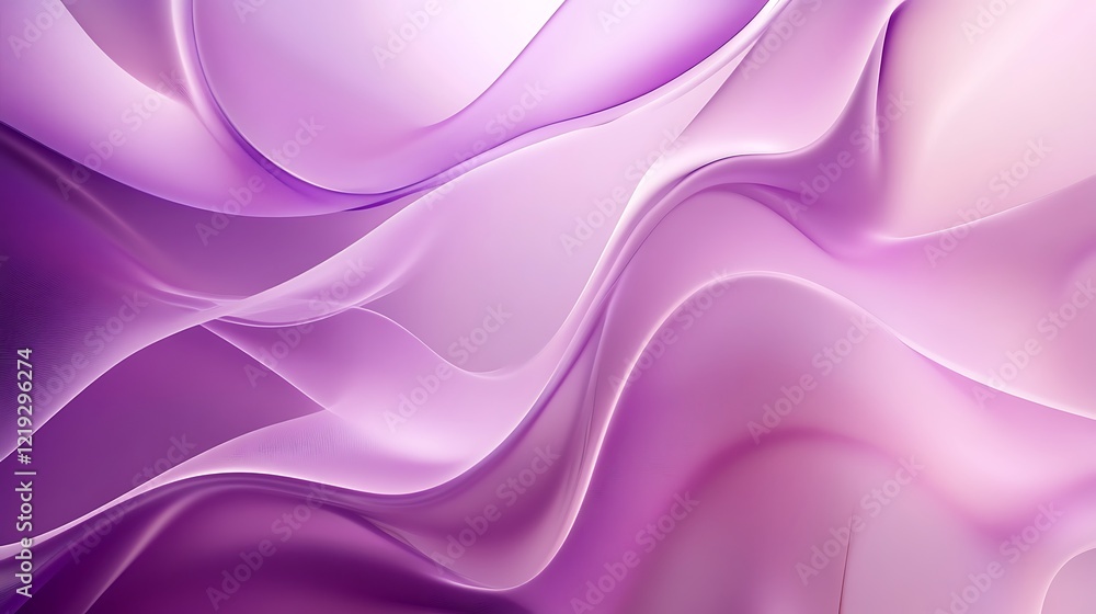 Fototapeta premium Abstract Purple Wave Background Design Image
