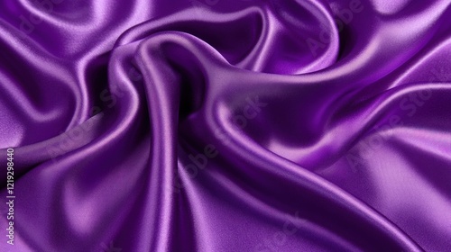 Wallpaper Mural Draped purple silk fabric texture. Torontodigital.ca