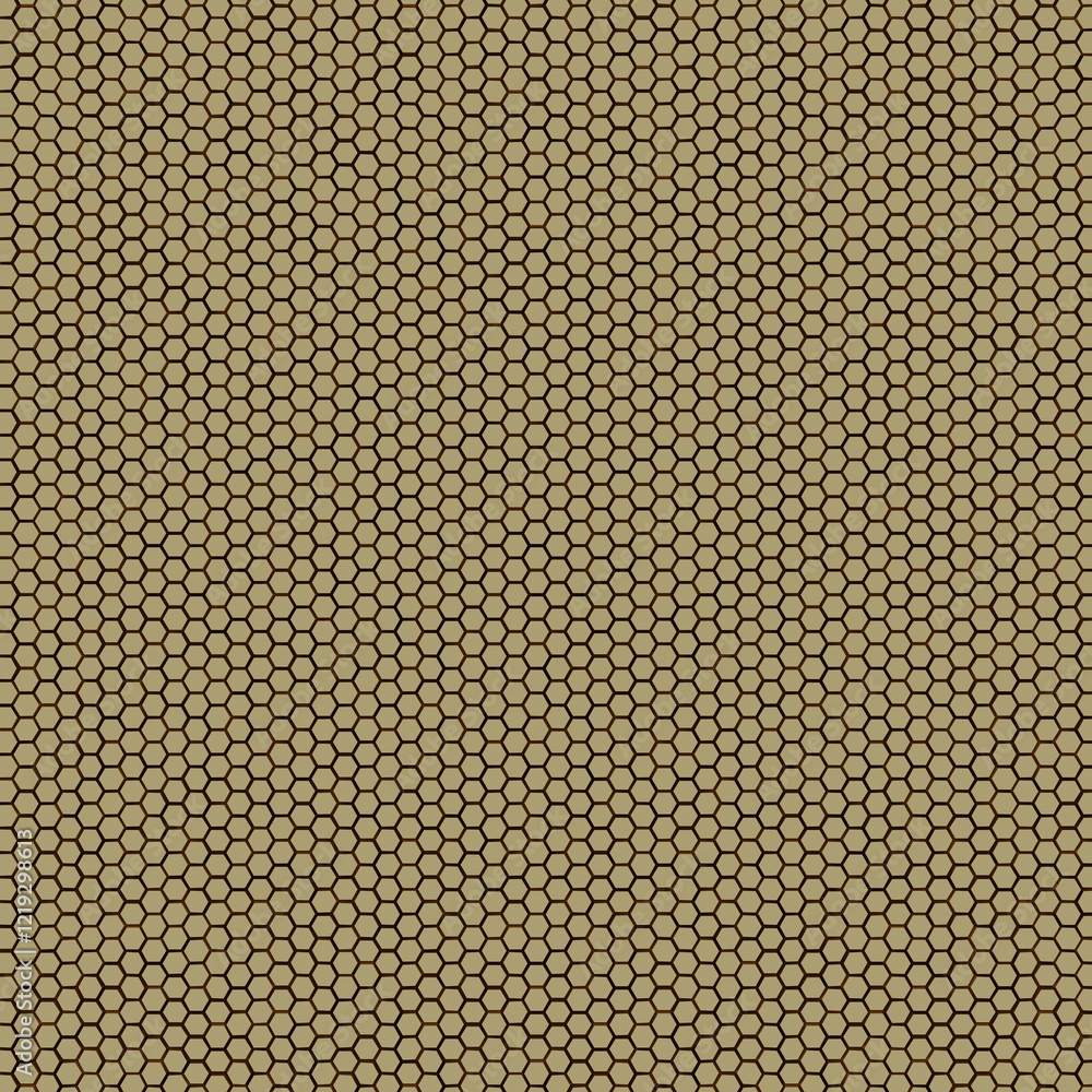 Tile hexagon metal grid background. Tile hexagon metal grid background.