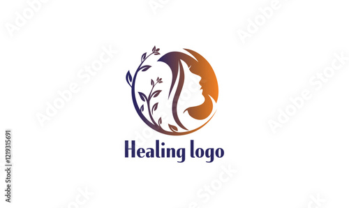 Healing logo for medical and healing company