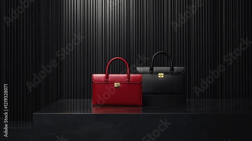 Stylish Luxury Handbag Display