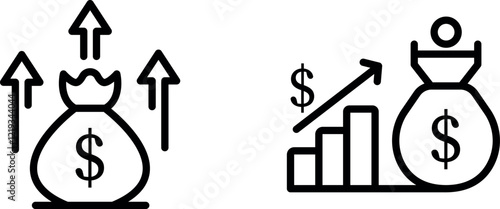"Revenue Icon for Financial Growth and Business Performance"
