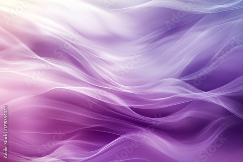 Wallpaper Mural Soft Purple Abstract Background with Flowing Waves Torontodigital.ca