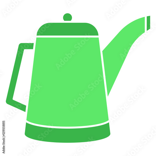 watering can icon illustration. gardening tools