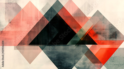 Dynamic abstract art composition digital space graphic design modern aesthetic angular shapes visual innovation photo