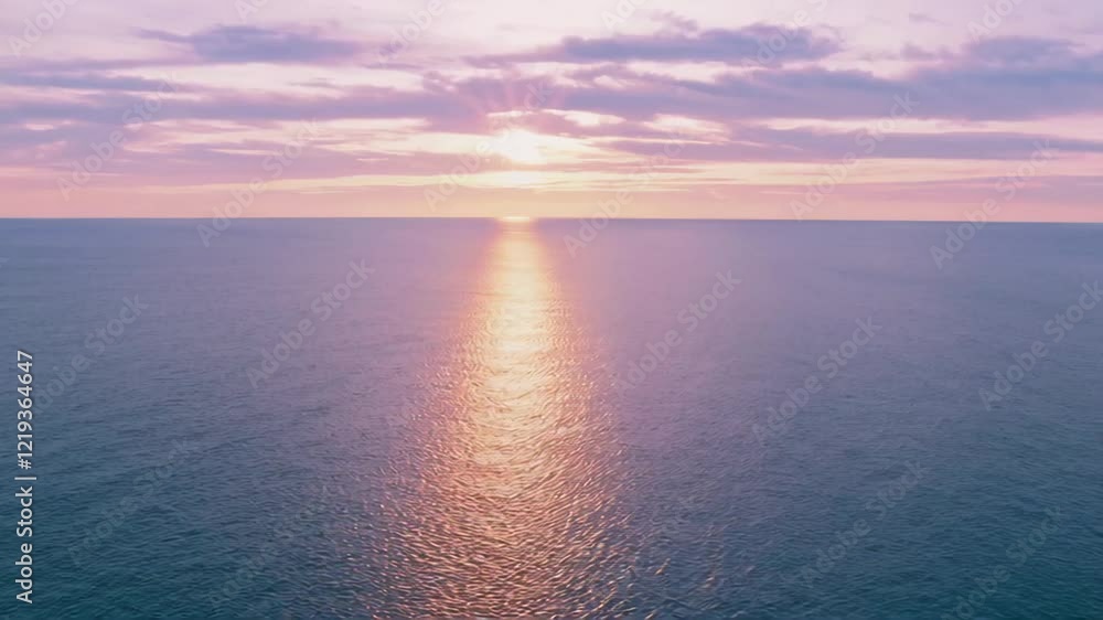 Minimalist sunset over a tranquil ocean with soft pastel colors, calm waves, and an empty horizon, perfect for inspirational or relaxation projects.
Minimalist sunset over a tranquil ocean with soft pastel colors, calm waves, and an empty horizon, perfect for inspirational or relaxation projects.