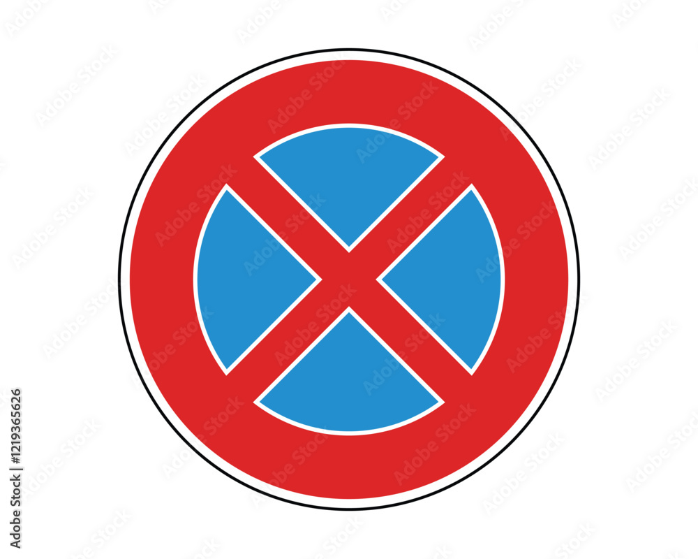 Traffic Sign Indicating No Stopping or Parking on Public Roads, High-Quality Vectorial Stock Image
Traffic Sign Indicating No Stopping or Parking on Public Roads, High-Quality Vectorial Stock Image