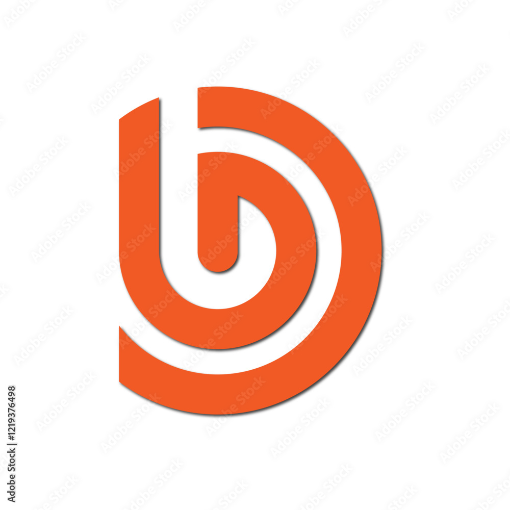 Web line modern color full logo design Web line modern color full logo design