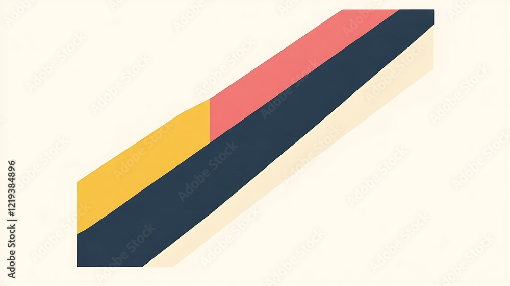 Abstract Diagonal Multicolored Geometric Design Abstract Diagonal Multicolored Geometric Design