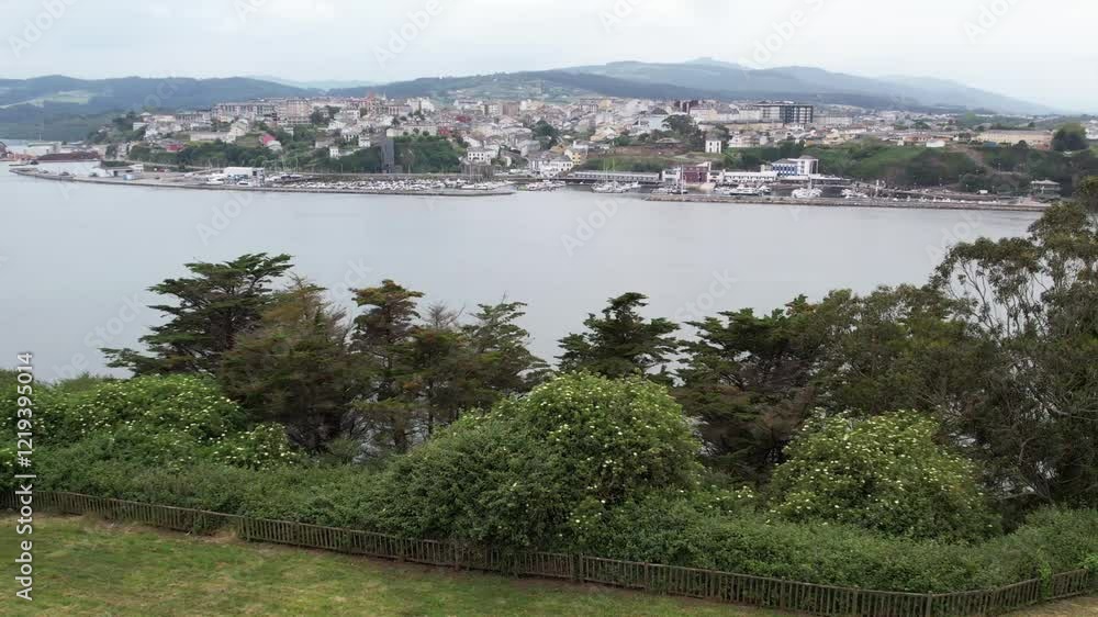 Aerial panoramic view of the town of Ribadeo in Galicia, Spain - 153
Aerial panoramic view of the town of Ribadeo in Galicia, Spain - 153