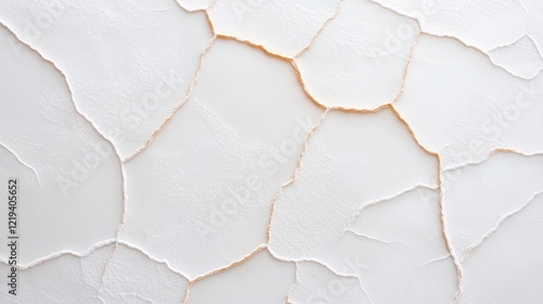 Cracked surface with subtle textures and soft hues creates uniqu photo