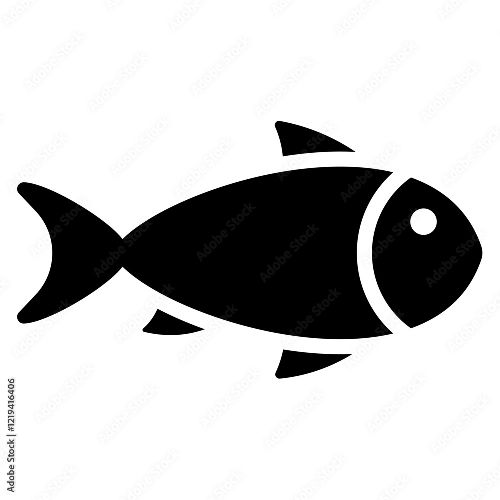 Obraz premium Fish Icon